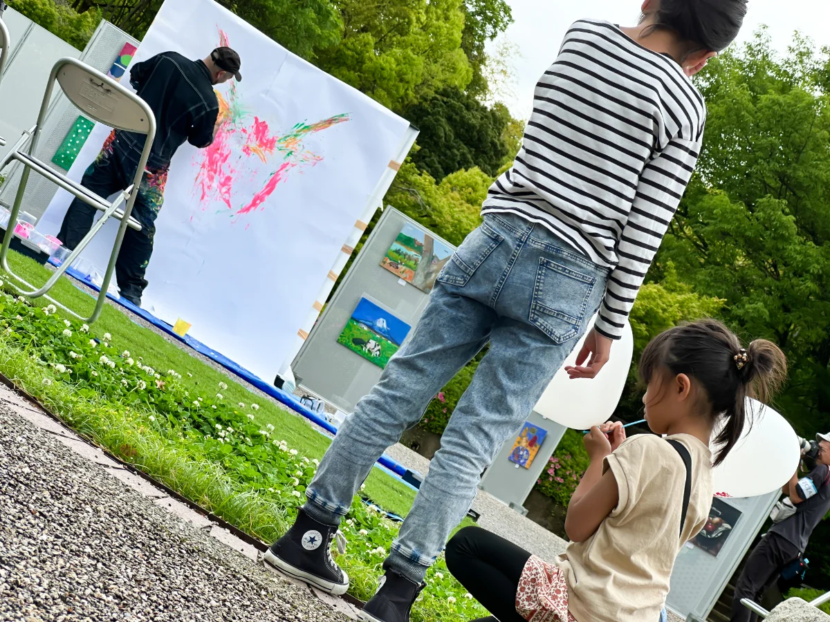 ユニバーサルアートフェスタの様子