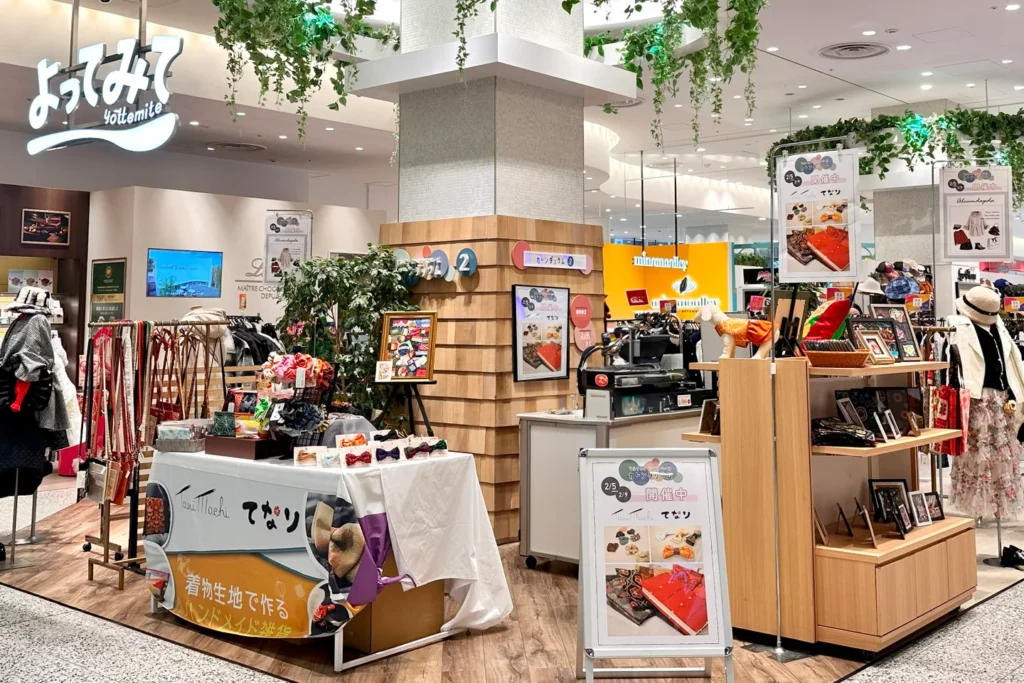前回の出店風景（2025年2月 なんばマルイ）