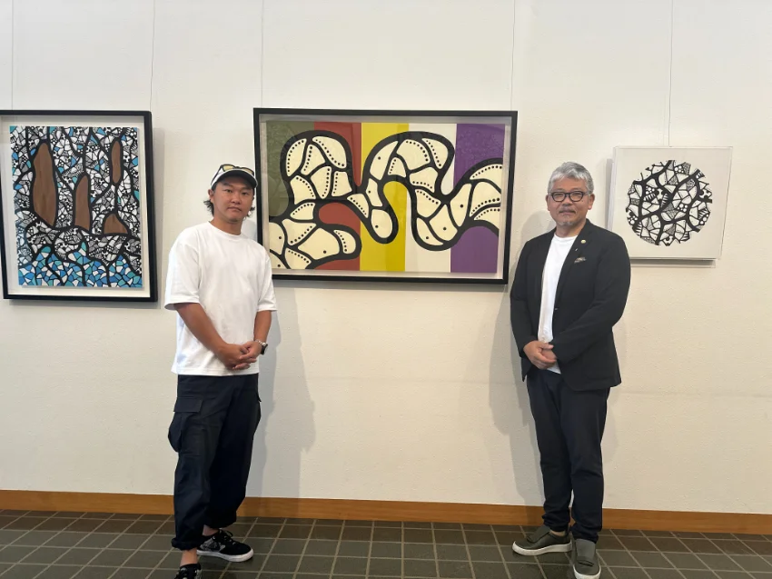 アヒ氏と山内氏の2ショット