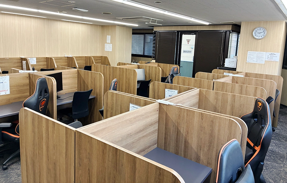 就労継続支援A型事業所 ミライムの施設内観